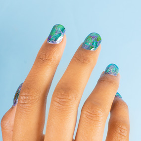 Look gel & foil pailleté Look gel & foil pailleté