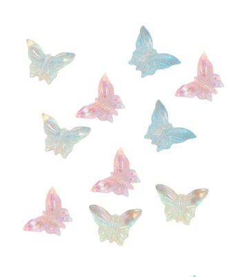 Kit de cotillons hologramme or bonne année