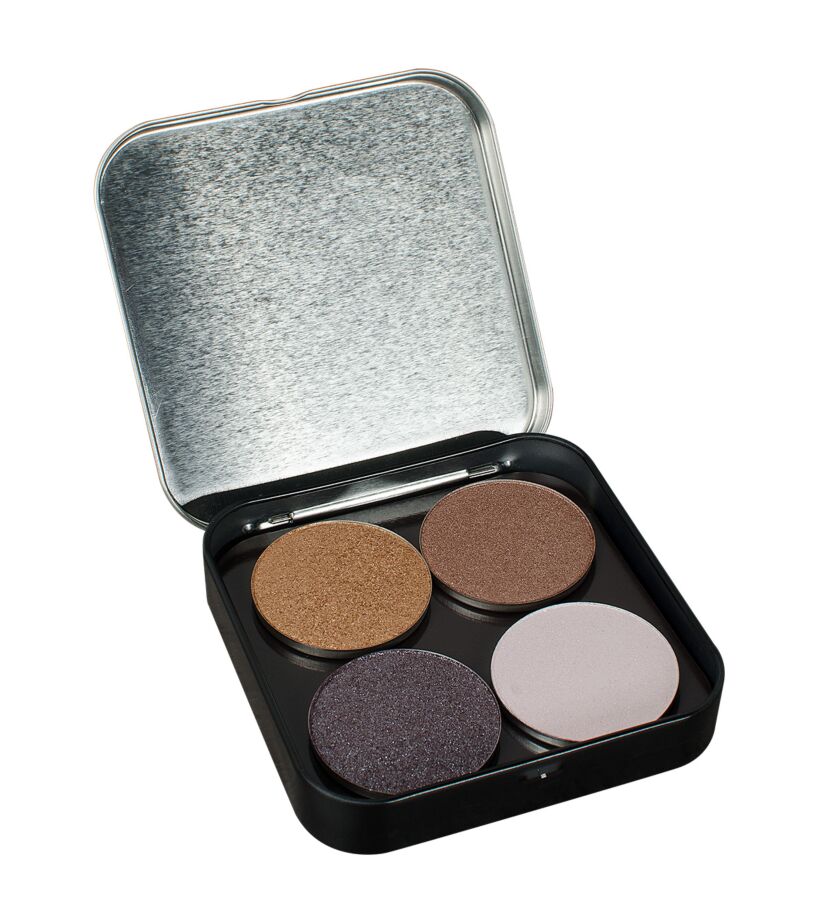 Palette à Fards à Paupières Magnétique Younique - Vide, à Remplir - Pour 25 Fards - Couleur Noir