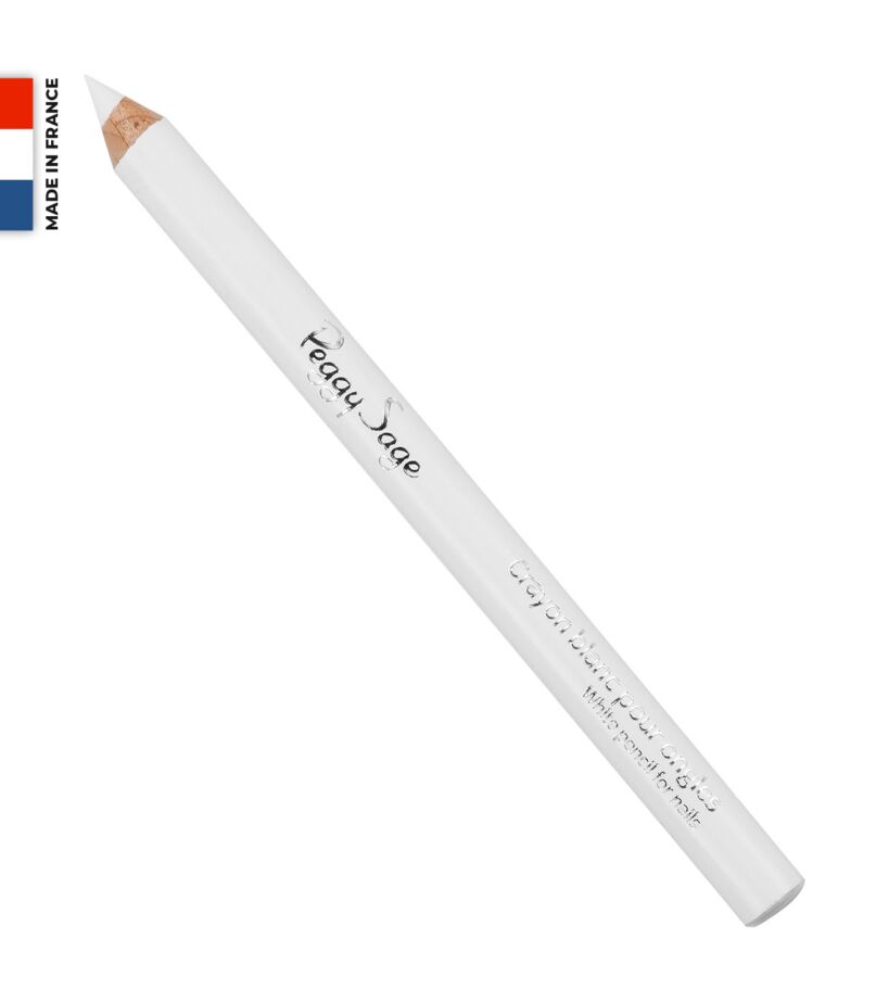 Crayon blanc pour ongles