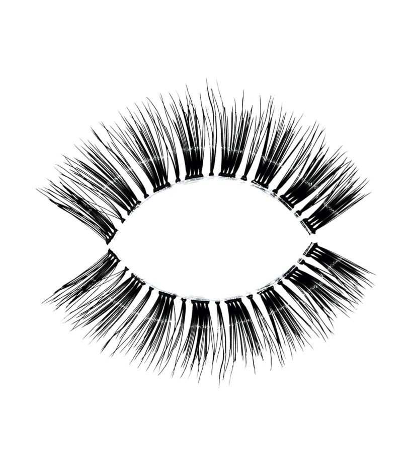 Faux Cils Peggy Sage Regard Félin - Adhésif Temporaire, Effet Naturel, Noir, Référence 130963