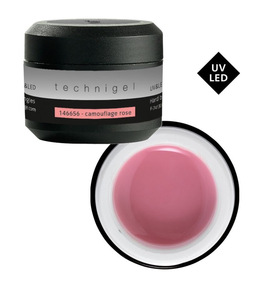 Gel Coloré UV & LED Peggy Sage Techni Gel - Couleur Tornado Pink 5gr, Effet Brillant