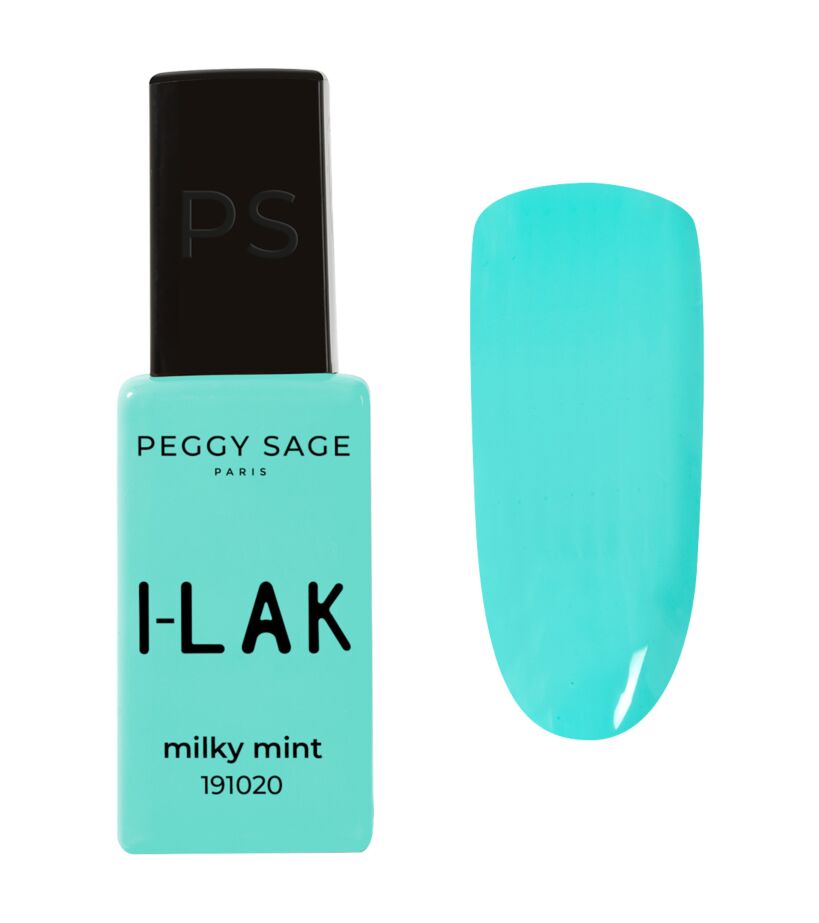 Vernis Semi-permanent Peggy Sage Mini I - Couleur Silver Mine 9ml, Pour UV/LED, Brillant