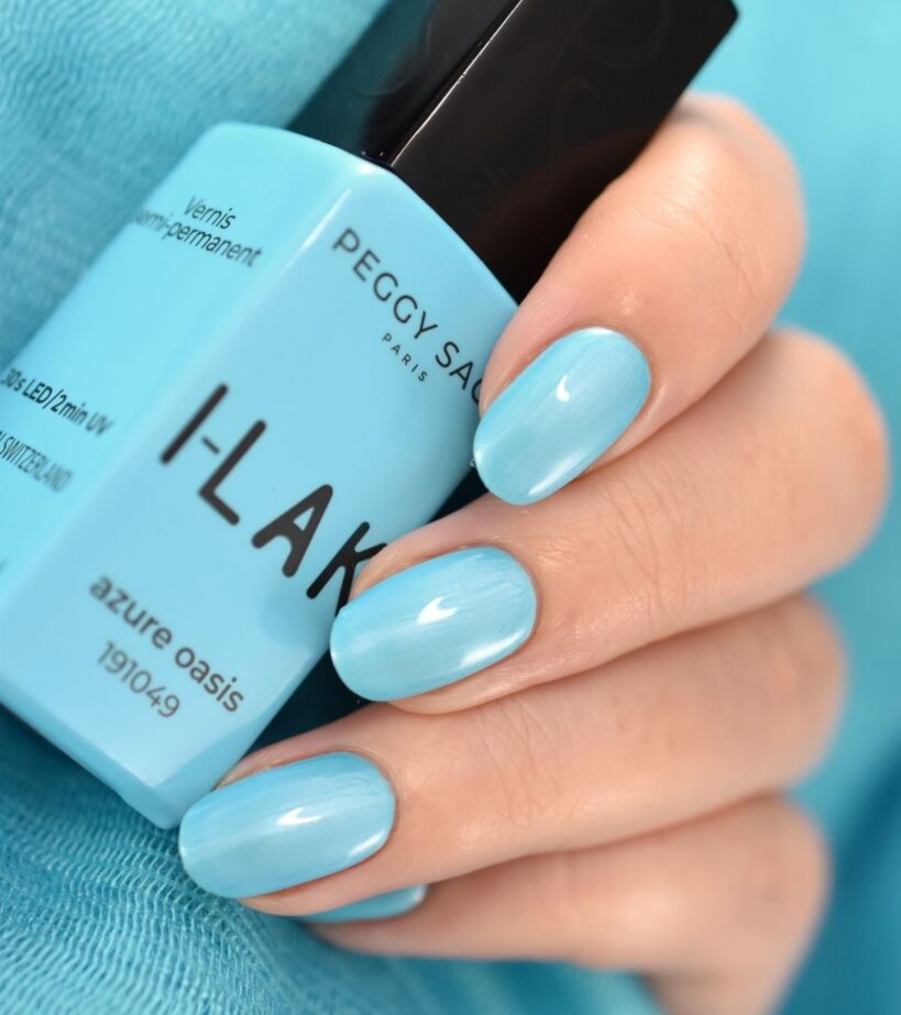 Vernis semi-permanent - Azure oasis - PEGGY SAGE