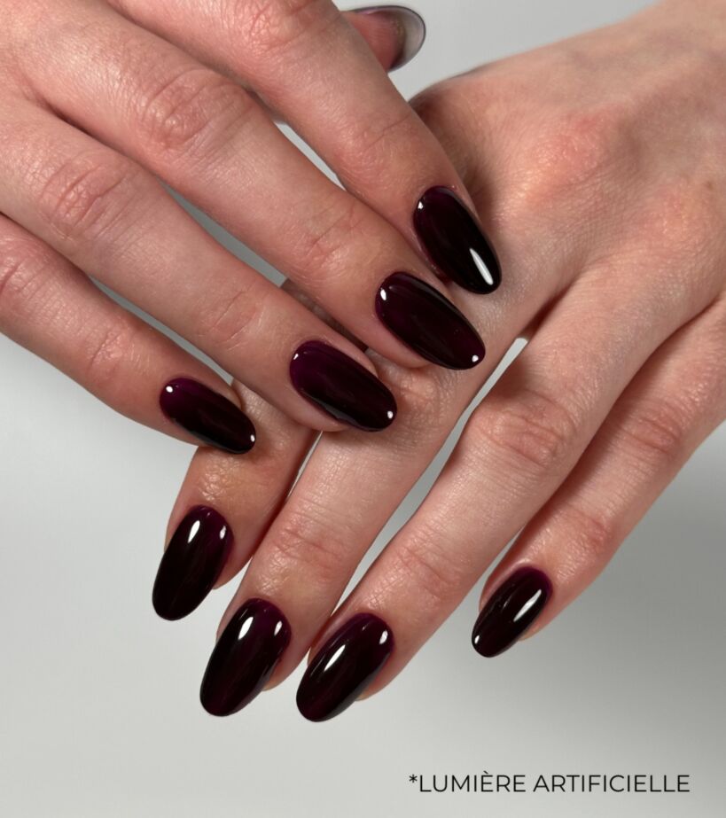 Vernis semi-permanent I-LAK 11 ml - aubergine chic - PEGGY SAGE