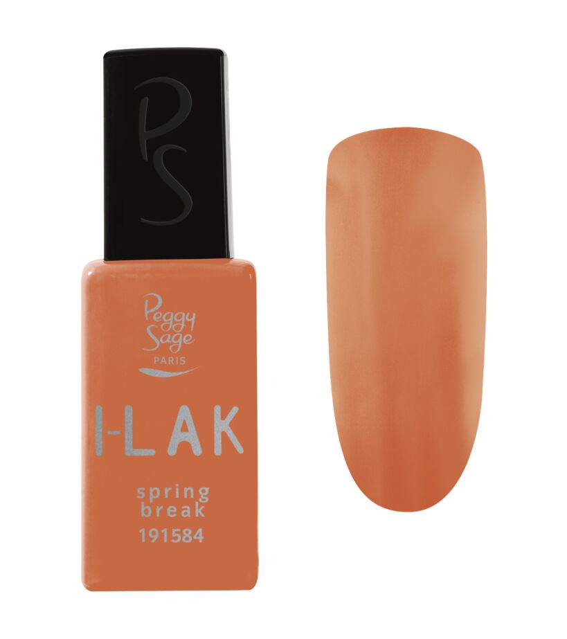 Vernis Semi-permanent Peggy Sage Mini I - Couleur SPRING BREAK, 9ml, Pour LED/UV