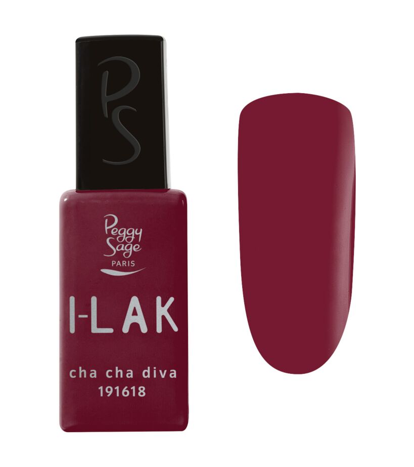 Vernis Semi-permanent PEGGY SAGE Mini I LAK UV/LED - Couleur CHA CHA DIVA, 9ml, Neuf