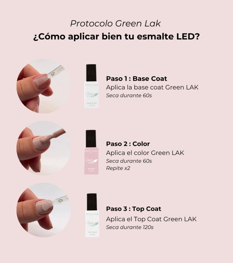 Esmalte de uñas LED - épicéa - PEGGY SAGE